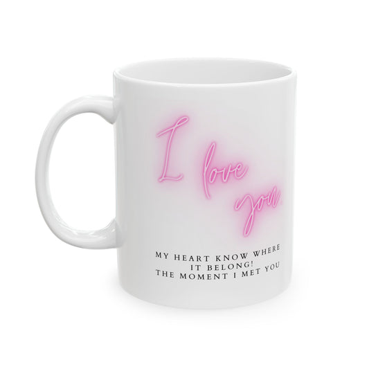 Mug - I Love You. ❤️ Ceramic Mug 11oz 15oz